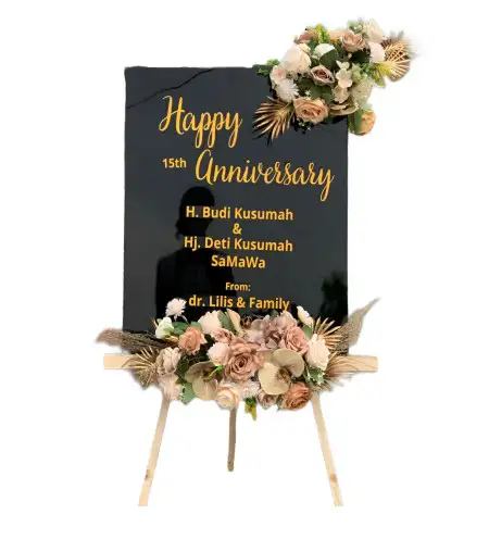 Papan Bunga Akrilik Jeunieb